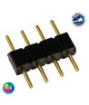 GLOBOSTAR® STRIPART 70701 Ενωτικός Σύνδεσμος για Πολύχρωμη RGB Ταινία LED 4Pin IP20 - Μ1 x Π1 x Υ0.3cm