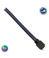GloboStar® 70725 RGB Connector με καλώδιο 4 PIN