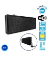 GLOBOSTAR® DISPLAY 90323 Κυλιόμενη Ψηφιακή Επιγραφή P10 Διπλής Όψης LED AC 220-240V Αδιάβροχο IP65 Μπλε - WiFi Control μέσω FK APP - Αισθητήρας Θερμοκρασίας & Υγρασίας - Μ104 x Π12 x Υ40cm - 2 Χρόνια Εγγύηση