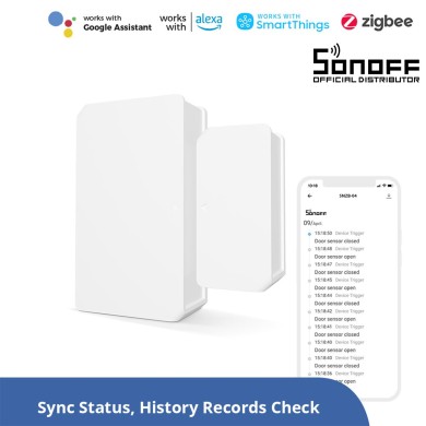 GloboStar® 80050 SONOFF SNZB-04-R3 – Zigbee Wireless Door-Window Security Sensor