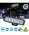 GloboStar® 85448 PRO Series Μπάρα Σήμανσης - Φώτα Ημέρας - DRL για Αυτοκίνητα & Φορτηγά LED CREE XBD 18W 1800lm DC 10-30V Αδιάβροχη IP65 Ψυχρό Λευκό 6000K