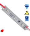 20 Τεμάχια x LED Module 3 SMD 5050 0.8W 12V 50lm IP65 Αδιάβροχο Κόκκινο GloboStar 65002
