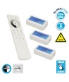 Ασύρματο LED Dimmer με Χειριστήριο Αφής 2.4G RF για Τρία Groups 12v (432w) - 24v (864w) DC GloboStar 04238