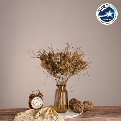 GloboStar® FERNGRASS 36556 Αποξηραμένο Φυτό Φτερόχορτο - Μπουκέτο Διακοσμητικών Κλαδιών Μπεζ Υ60cm - Σετ 50 τμχ