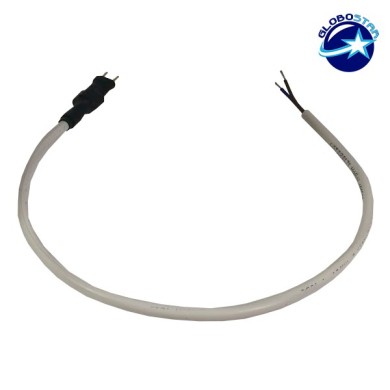 GloboStar® 226032 Connector AC-DC 230 Volt έως 50 μέτρα για OVALE 120° Degree Neon Flex LED DC 230V 2 Pin