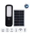 GloboStar® 86073 Αυτόνομος Ηλιακός Επιτοίχιος Προβολέας LED SMD 12W 600lm με IP Camera 1080P 2MP WiFi 150° Μοιρών - Ενσωματωμένη Μπαταρία 2500mAh - Φωτοβολταϊκό Πάνελ - Αισθητήρα Ημέρας-Νύχτας & Ρύθμιση Χρόνου Ανάμματος - Αδιάβροχος IP66 Ψυχρό Λευκό 6000K
