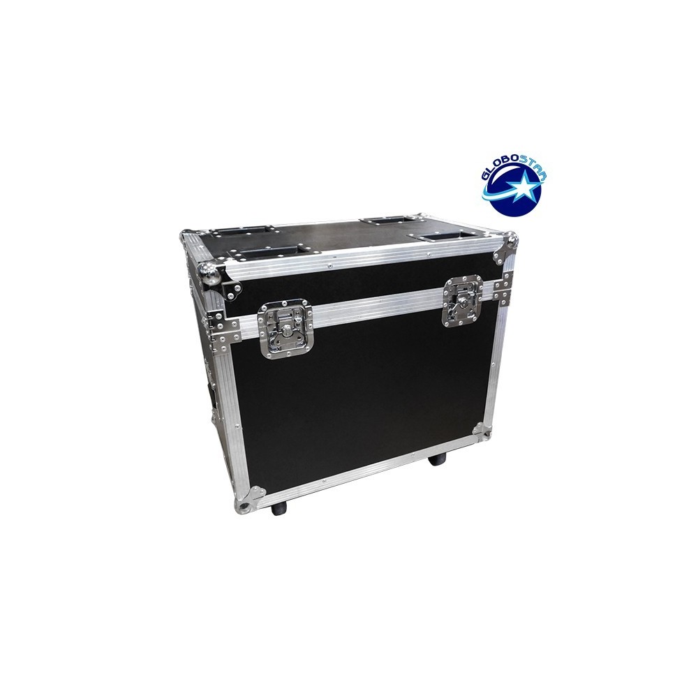 Επαγγελματικό Flight Case Κινούμενης Ρομποτικής Κεφαλής TORNADO Super Beam CREE Prism LED 120W 230V 2° DMX512 RGBW GloboStar 51123