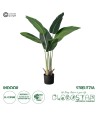 GloboStar® Artificial Garden STRELITZIA 20024 Τεχνητό Διακοσμητικό Φυτό  Στρελίτσια - Πουλί του Παραδείσου Υ90cm