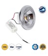 GLOBOSTAR® DARKO 60380 Σποτ AR111 LED 14W 1582lm 40° AC 220-240V IP20 Θερμό Λευκό 2700K - Indirect Anti-Glare Reflector - Bridgelux High Lumen COB Gen2 & TÜV SÜD Driver - Μ11.1 x Π11.1 x Υ6.6cm - 3 Χρόνια Εγγύηση