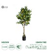 GloboStar® Artificial Garden LEMON TREE 20214 Τεχνητό Διακοσμητικό Δέντρο Λεμονιά Υ165cm