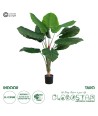 GloboStar® Artificial Garden TARO 20216 Τεχνητό Διακοσμητικό Φυτό Κολοκασία Υ140cm