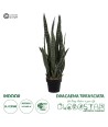 GloboStar® Artificial Garden DRACAENA TRIFASCIATA 20063 Τεχνητό Διακοσμητικό Φυτό Σανσεβιέρια Υ90cm