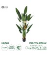 GloboStar® Artificial Garden STRELITZIA REGINAE 20033 Τεχνητό Διακοσμητικό Φυτό Στρελίτσια - Πουλί του Παραδείσου Υ180cm