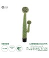 GloboStar® Artificial Garden CARNEGIEA CACTUS 20134 Τεχνητό Διακοσμητικό Φυτό Κάκτος Σαγκουάρο Υ150cm