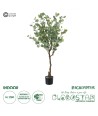 GloboStar® Artificial Garden EUCALYPTUS 20189 Τεχνητό Διακοσμητικό Φυτό Ευκάλυπτος Υ120cm