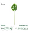 GloboStar® Artificial Garden MONSTERA LEAF 20223 - Τεχνητό Διακοσμητικό Φύλο Μονστέρας Π16 x Υ76cm