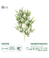 GloboStar® Artificial Garden BAMBOO BRANCH 20227 Τεχνητό Διακοσμητικό Κλαδί Μπαμπού Π50 x Υ70cm