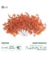 GloboStar® Artificial Garden MAPLE BRANCH 20230 10 x Τεχνητά Διακοσμητικά Κλαδία Σφένδαμου Π55 x Υ60cm