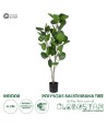 GloboStar® Artificial Garden POLYSCIAS BALFOURIANA TREE 20374 Τεχνητό Διακοσμητικό Φυτό Πολυσκιά Υ110cm