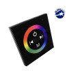 LED RGB Controller Μαύρο Τοίχου Αφής 12v (144w) - 24v (288w) DC GloboStar 77409