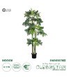 GloboStar® Artificial Garden PAPAYA TREE 20383 Τεχνητό Διακοσμητικό Φυτό  Παπάγια Υ270cm