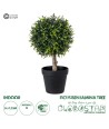 GloboStar® Artificial Garden FICUS BENJAMINA TREE 20397 Τεχνητό Διακοσμητικό Φυτό Φίκος Μπενζαμίνη Υ35cm