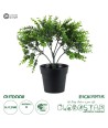 GloboStar® Artificial Garden EUCALYPTUS 20392 Τεχνητό Διακοσμητικό Φυτό Ευκάλυπτος Υ30cm