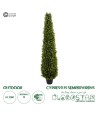 GloboStar® Artificial Garden CYPRESSUS SEMPERVIRENS 20395 Τεχνητό Διακοσμητικό Φυτό Μεσογειακό Κυπαρίσσι Υ150cm