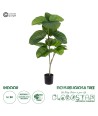 GloboStar® Artificial Garden FICUS RELIGIOSA TREE 20377 Τεχνητό Διακοσμητικό Φυτό Ιερή Συκή Υ100cm