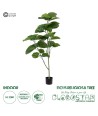 GloboStar® Artificial Garden FICUS RELIGIOSA TREE 20378 Τεχνητό Διακοσμητικό Φυτό Ιερή Συκή Υ150cm