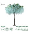 GloboStar® Artificial Garden WISTERIA FLOWER TREE 20433 Τεχνητό Διακοσμητικό Δέντρο Βιστερία Υ340cm