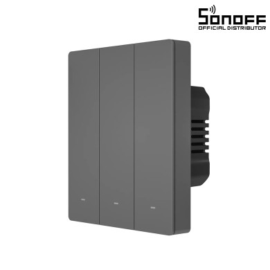 GloboStar® 80089 SONOFF M5-3C-80 SwitchMan Mechanical Smart Switch WiFi & Bluetooth AC 100-240V Max 6A 1320W (2A-Way) 3 Way