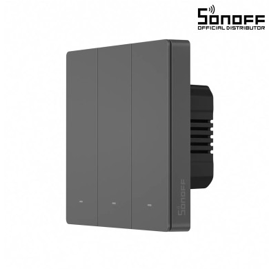 GloboStar® 80092 SONOFF M5-3C-86 SwitchMan Mechanical Smart Switch WiFi & Bluetooth AC 100-240V Max 6A 1320W (2A-Way) 3 Way
