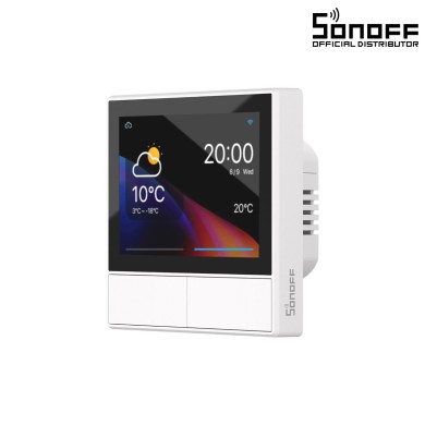 GloboStar® 80096 SONOFF NSPanel-EUW - Wi-Fi Smart Scene Wall Switch (86-EU Type) - Integrated HMI Touch Panel -  Smart Controller & Gateway for All Smart Devises