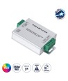 GloboStar® 73392 DC Power & Signal High Speed Amplifier Ενισχυτής Ισχύος & Σήματος Υψηλών Ταχυτήτων 3 Καναλιών DC 12-24V 3 x 4A 96W - Max 12A 288W - IP20 RGB Μ10.5 x Π6.5 x Υ2.5cm - 2 Years Warranty