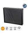 GLOBOSTAR® DISPLAY 90807 Κυλιόμενη Ψηφιακή Επιγραφή 64x48cm P10 Διπλής Όψης LED AC 220-240V Αδιάβροχο IP65 Πορτοκαλί - WiFi Control μέσω FK APP - Αισθητήρας Θερμοκρασίας & Υγρασίας - Μ70 x Π11 x Υ54.5cm - 2 Χρόνια Εγγύηση