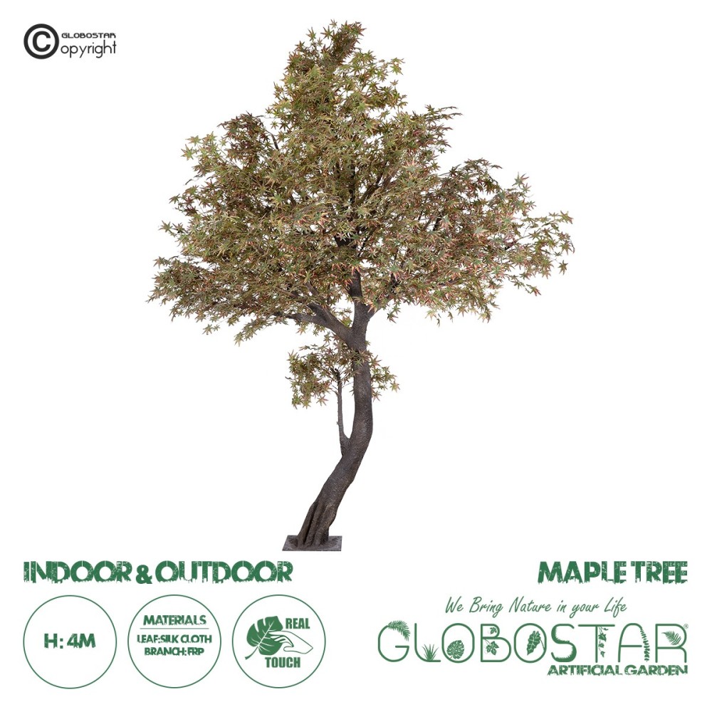 GloboStar® Artificial Garden MAPLE TREE 21058 Τεχνητό Διακοσμητικό Δέντρο Σφένδαμος Υ400cm