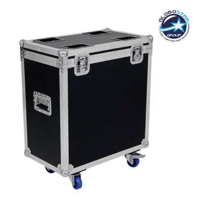 Επαγγελματικό Flight Case για 2 Κινούμενες Ρομποτικές Κεφαλές Artemis BEAM Rainbow Effect Philips YODN 9R RGBW 260W 230V Zoom 0° - 3.8° GloboStar 51163