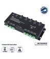 GloboStar® 73136 DMA SKYDANCE DC DMX512 Signal Splitter - Amplifier 4 Καναλιών DC 12-36V - IP20 Μ25.6 x Π9.2 x Υ3.8cm - 5 Χρόνια Εγγύηση