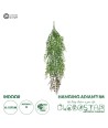 GloboStar® Artificial Garden HANGING ADIANTUM 20838 Τεχνητό Διακοσμητικό Κρεμαστό Κλαδί Αδίαντο Μ20 x Π6 x Υ90cm
