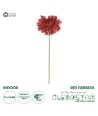 GloboStar® Artificial Garden RED GERBERA BRANCH 21207 Τεχνητό Διακοσμητικό Κλαδί Ζέρμπερας Κόκκινο Y44cm