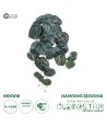 GloboStar® Artificial Garden BEGONIA HANGING PLANT 20610 Τεχνητό Διακοσμητικό Κρεμαστό Φυτό Βιγόνια Υ45cm