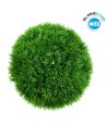GloboStar® 78508 Artificial - Συνθετικό Τεχνητό Διακοσμητικό Φυτό Θάμνος Γρασίδι Πράσινο Φ23cm