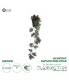 GloboStar® Artificial Garden HANGING BROWN PINE CONE 20870 - Τεχνητό Κρεμαστό Διακοσμητικό Φυτό Κουκουνάρι Φ15 x Y60cm