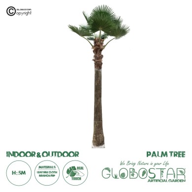 GloboStar® Artificial Garden PLANT PALM TREE 21056 Διακοσμητικό Δέντρο Φοίνικα  Φ240 x Υ500cm