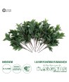 GloboStar® Artificial Garden LAURUS NOBILIS BRANCH 20225 10 x Τεχνητά Διακοσμητικά Κλαδία Δάφνης Π45 x Υ60cm