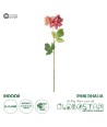 GloboStar® Artificial Garden PINK DHALIA BRANCH 21334 Τεχνητό Διακοσμητικό Ροζ Κλαδί Ντάλια Y60cm