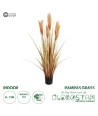 GloboStar® Artificial Garden PAMPAS GRASS 21475 Τεχνητό Διακοσμητικό Φυτό Παμπας Υ120cm