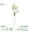 GloboStar® Artificial Garden GREEN IRON THREAD BRANCH 21372 Τεχνητό Διακοσμητικό Κλαδί Πράσινο Ασπιδίστρα  Y57cm