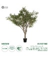 GloboStar® Artificial Garden OLIVE TREE 21112 Τεχνητό Διακοσμητικό Δέντρο Ελιά Υ220cm
